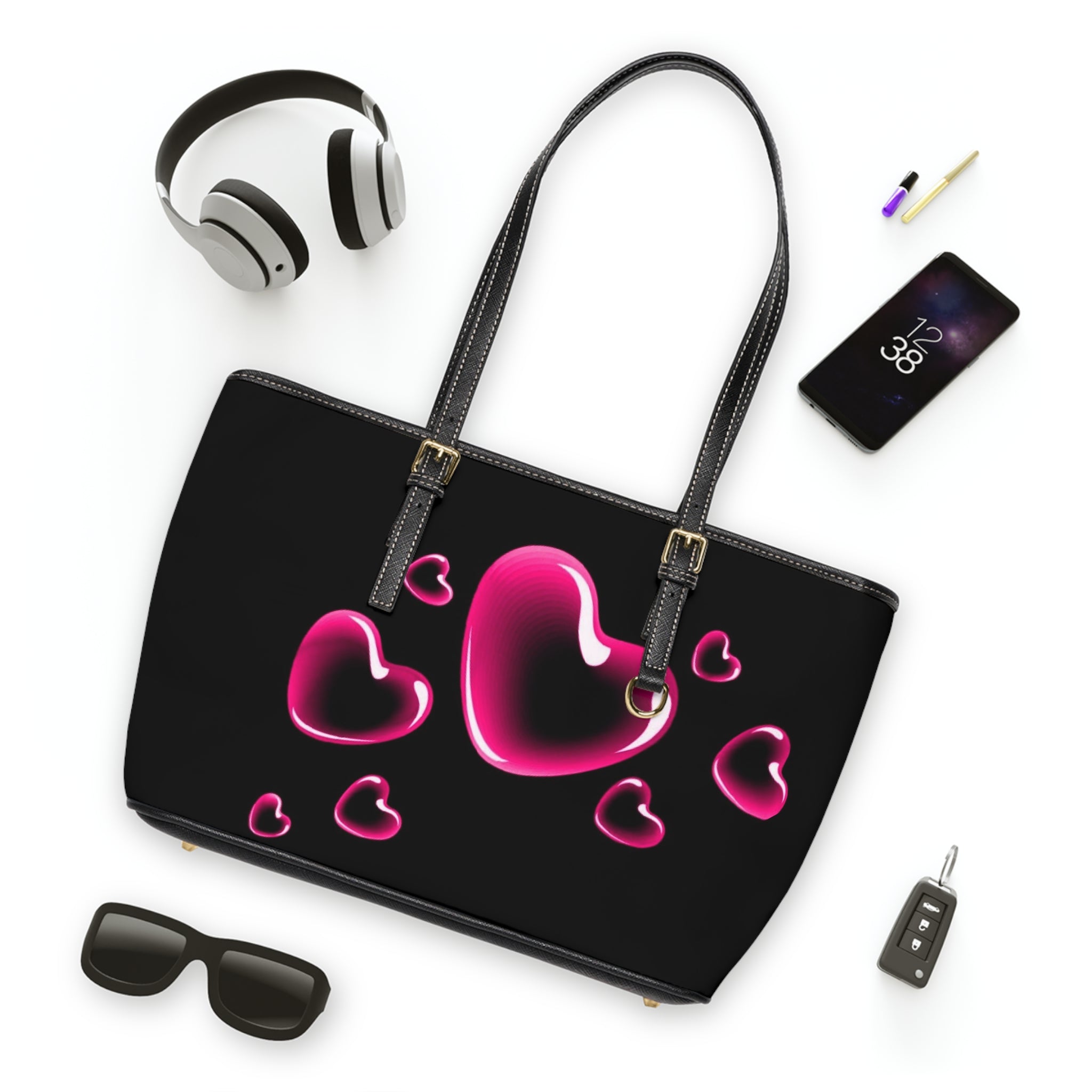 PU Leather Shoulder Bag