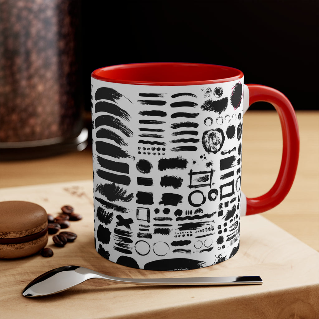 Colorful Accent Mugs, 11oz