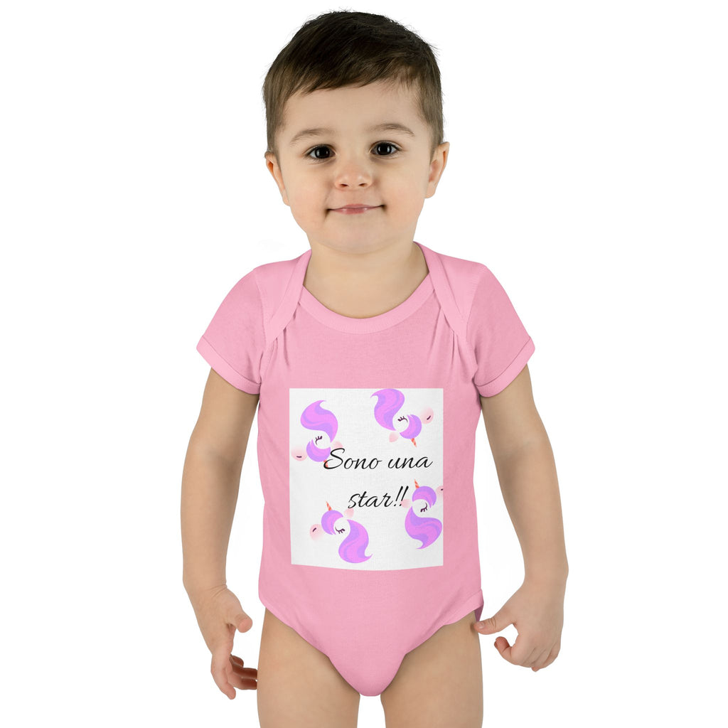 Infant Baby Rib Bodysuit