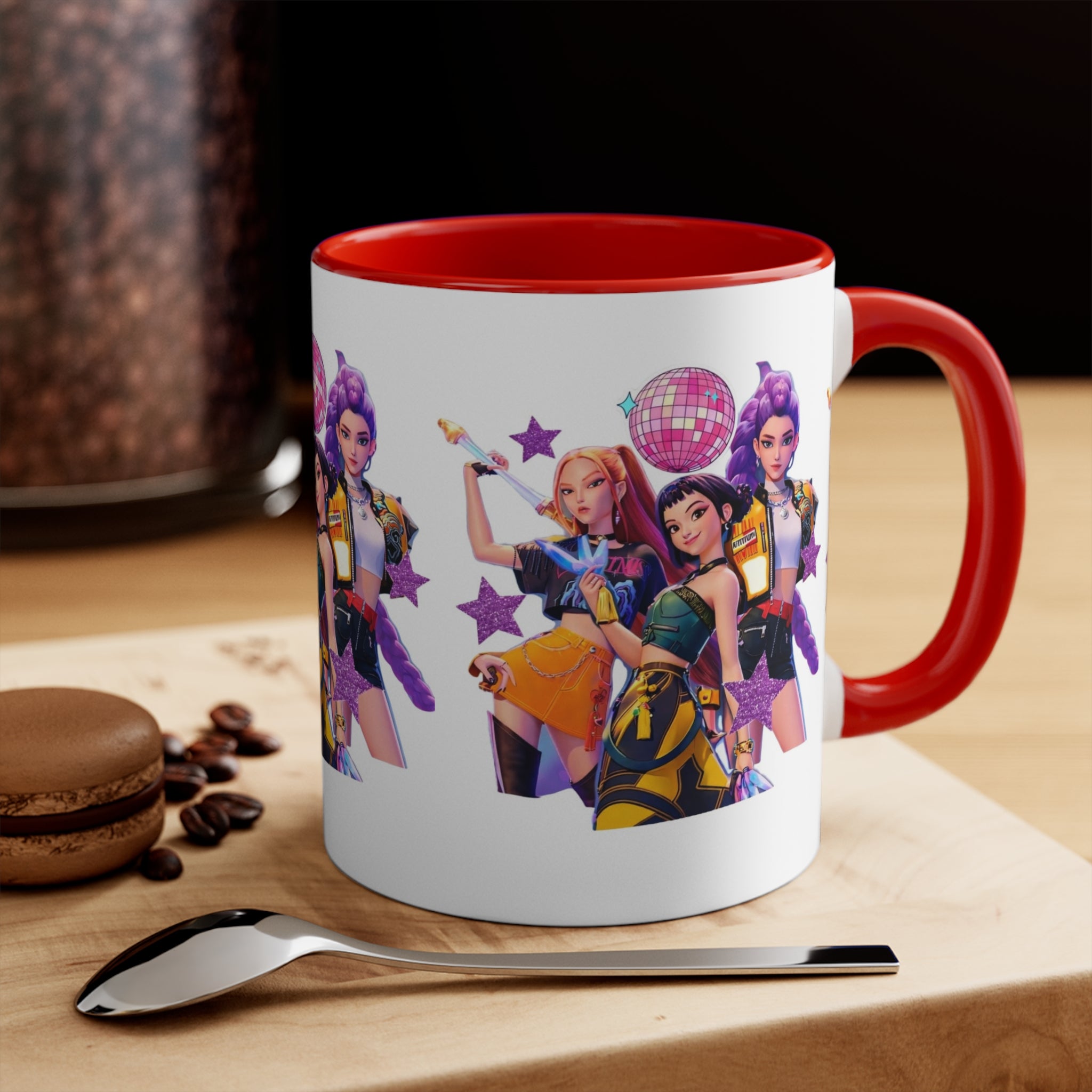 Colorful Accent Mugs, 11oz