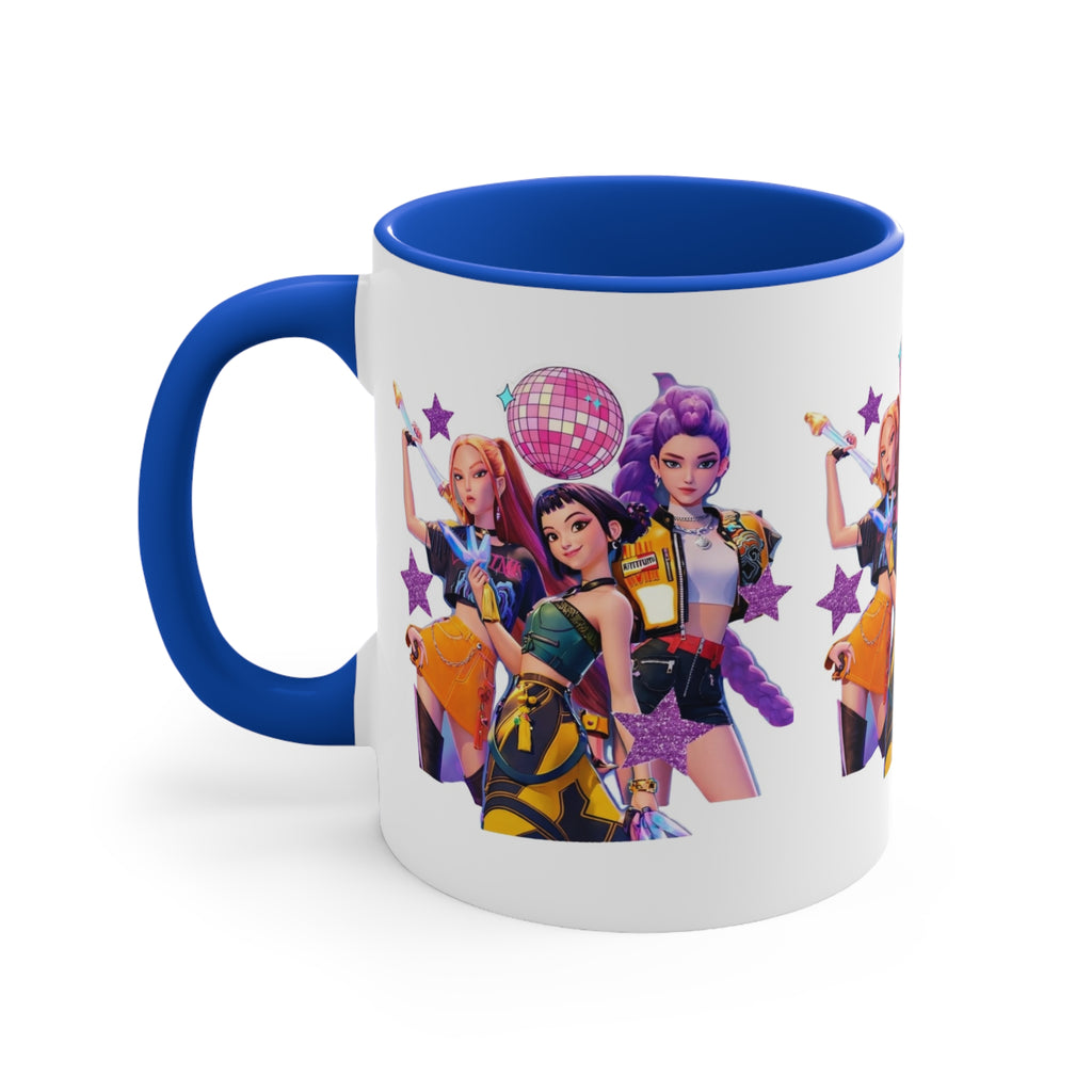 Colorful Accent Mugs, 11oz