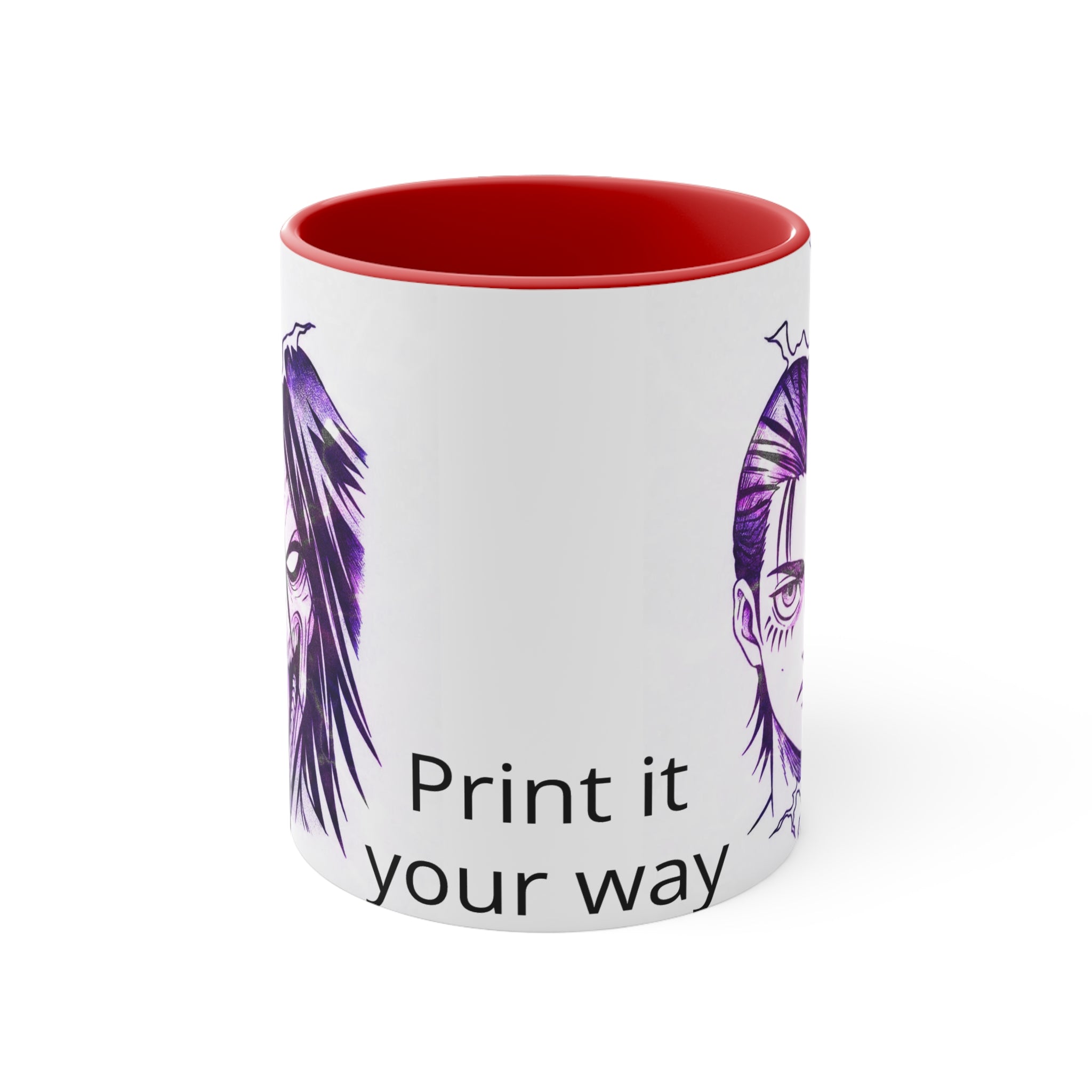 Colorful Accent Mugs, 11oz