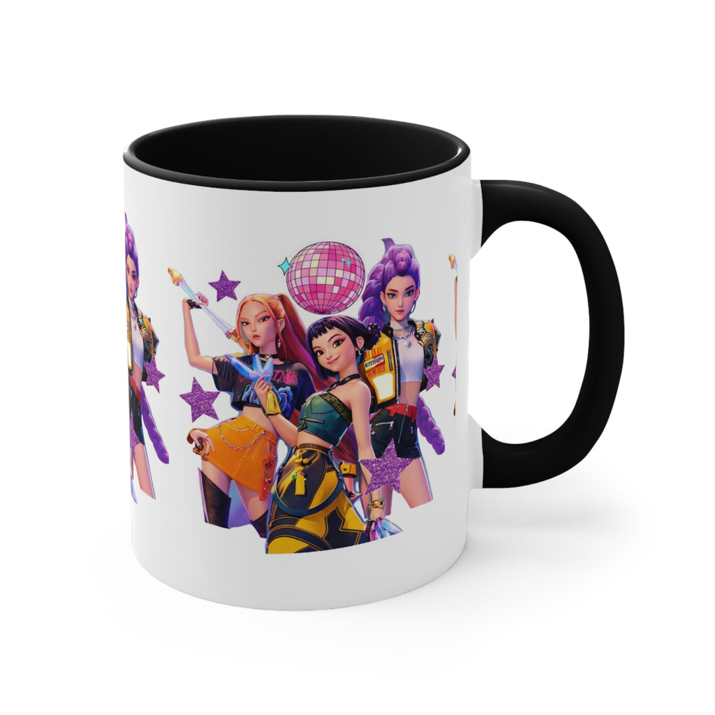 Colorful Accent Mugs, 11oz