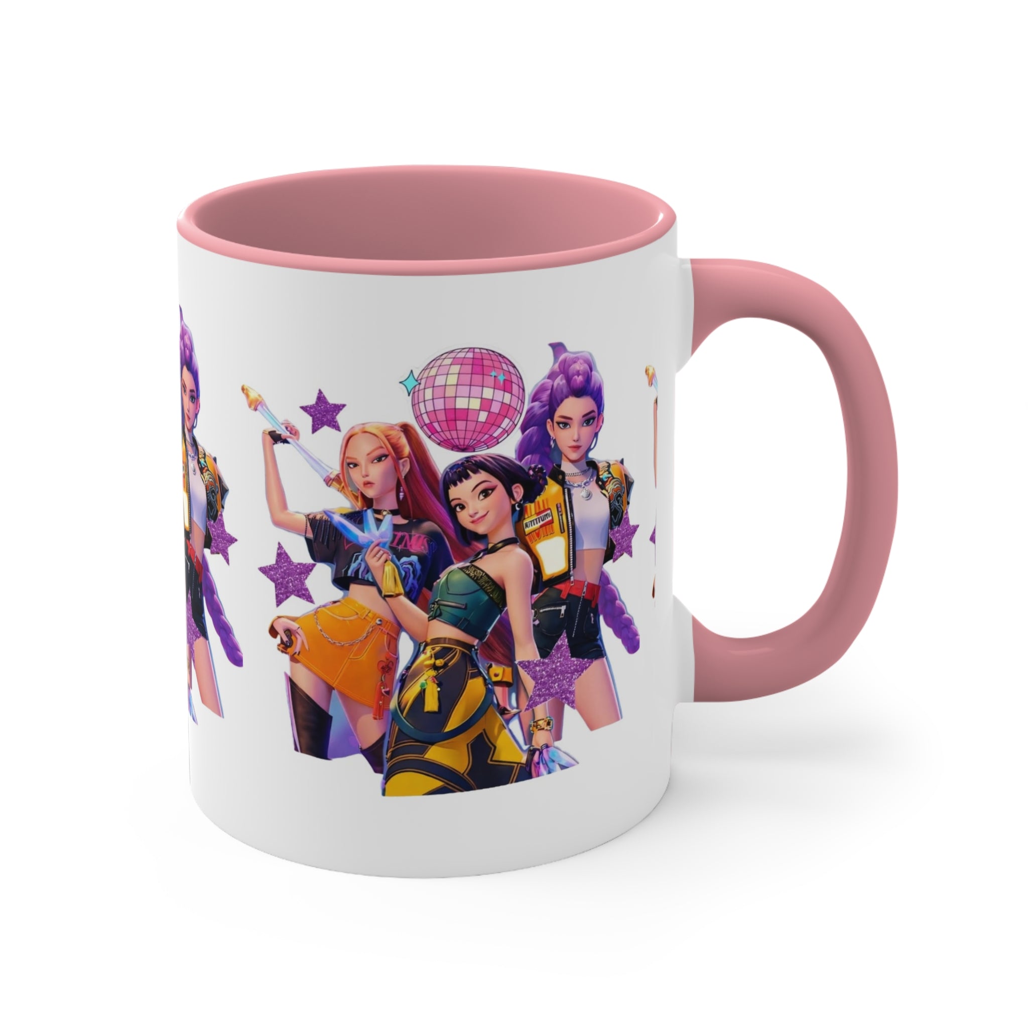 Colorful Accent Mugs, 11oz