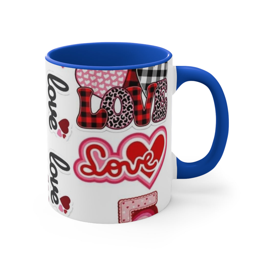 Colorful Accent Mugs, 11oz