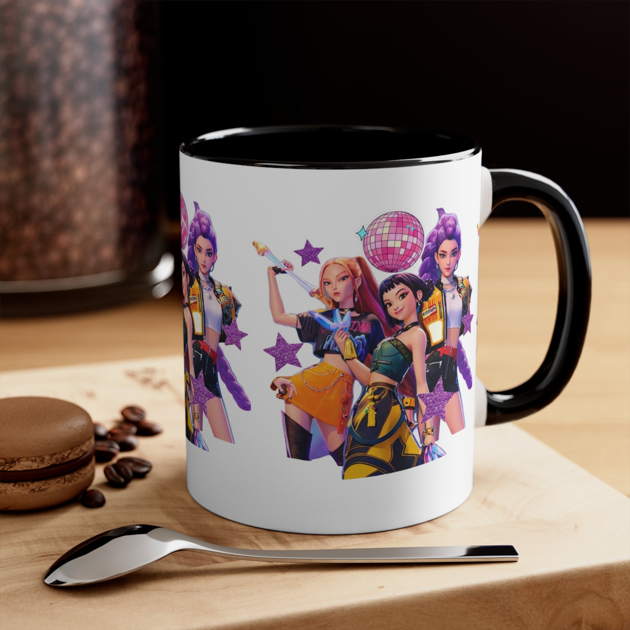 Colorful Accent Mugs, 11oz