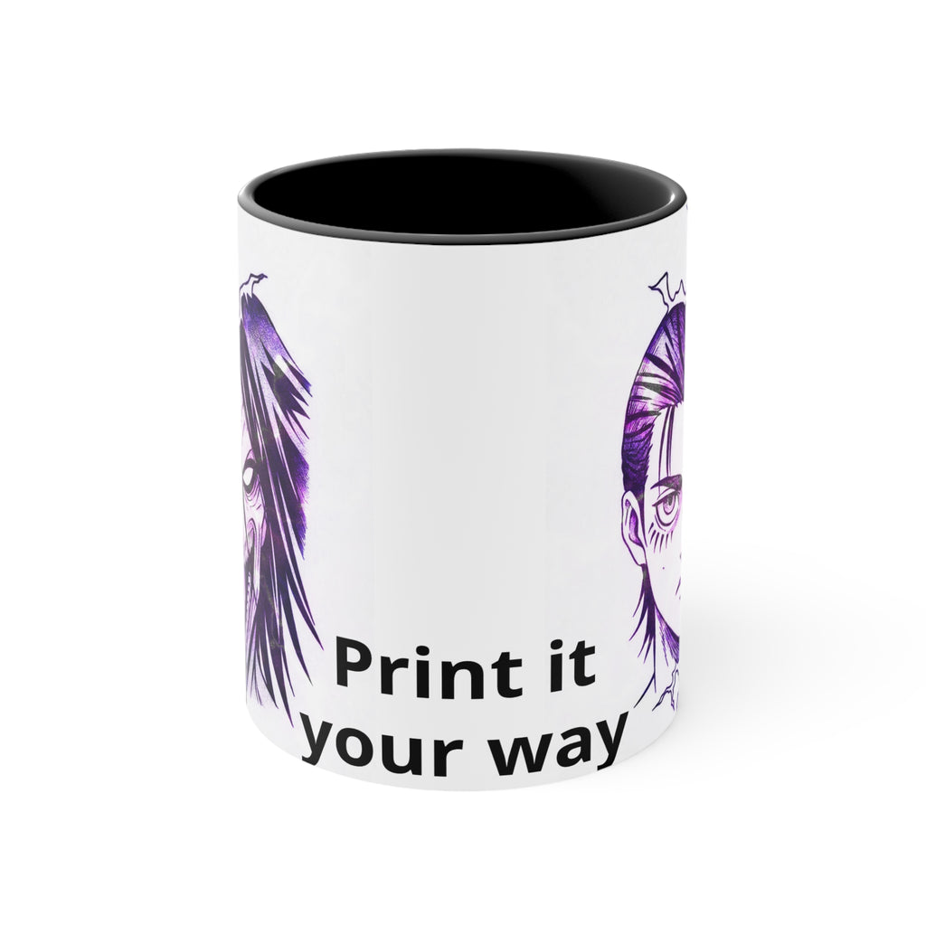 Colorful Accent Mugs, 11oz