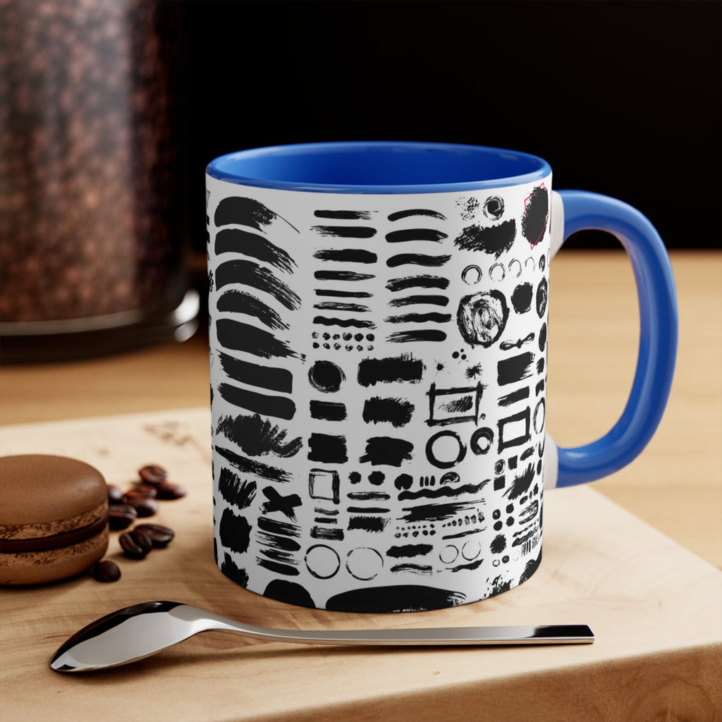 Colorful Accent Mugs, 11oz