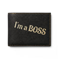 Bi-Fold Wallet with Flip