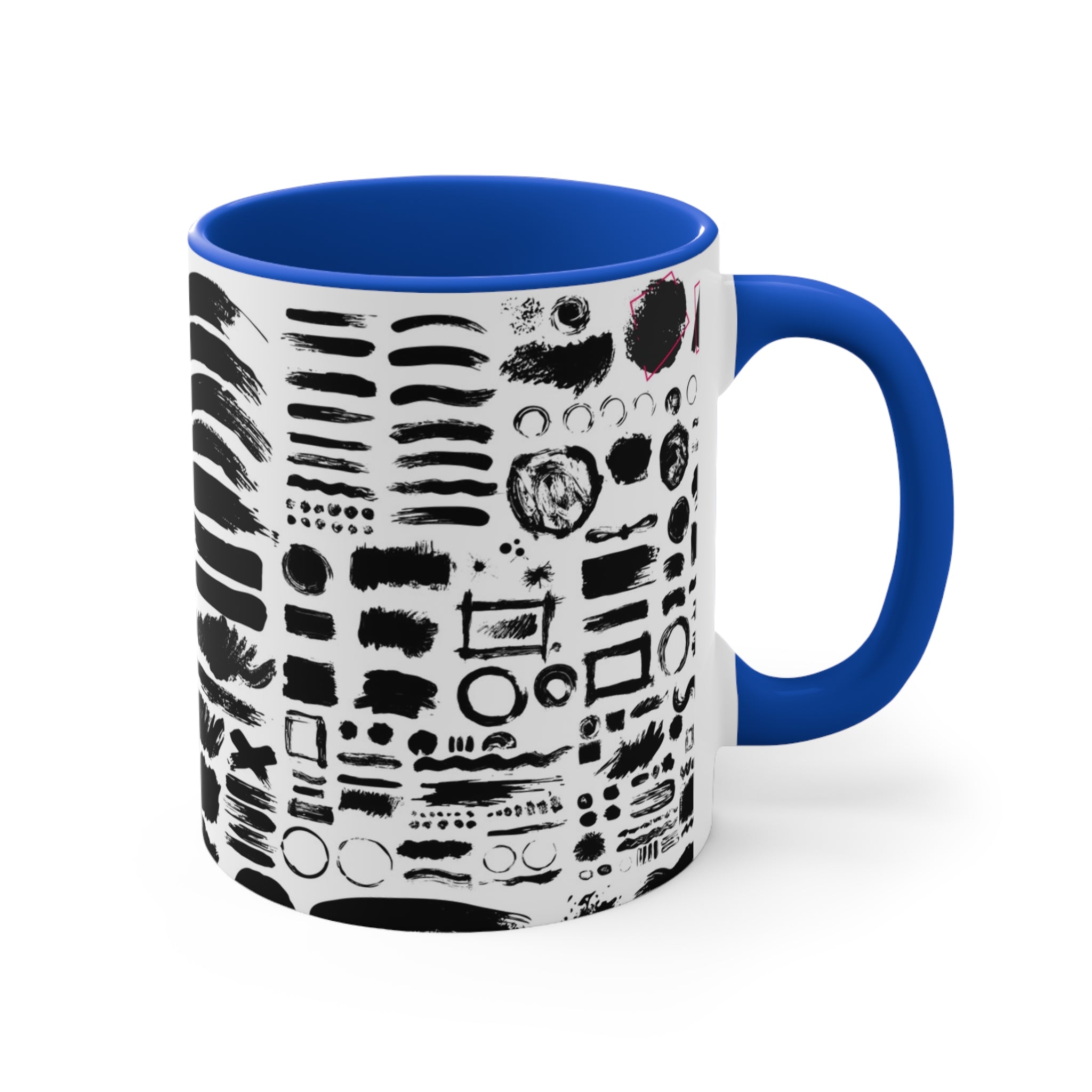 Colorful Accent Mugs, 11oz