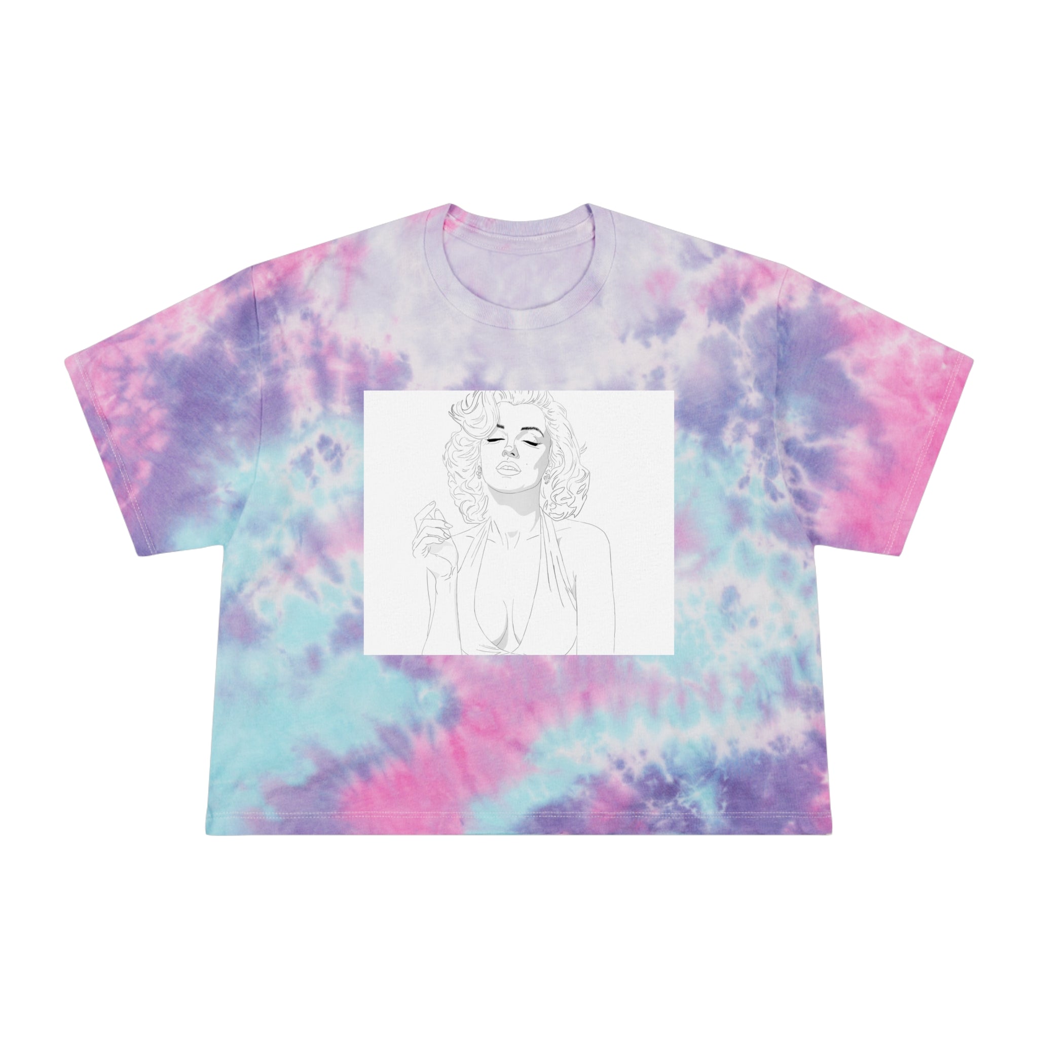 Women's Tie-Dye Crop Tee