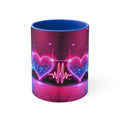 Colorful Accent Mugs, 11oz