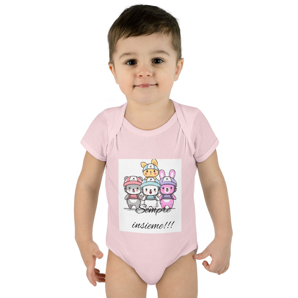 Infant Baby Rib Bodysuit