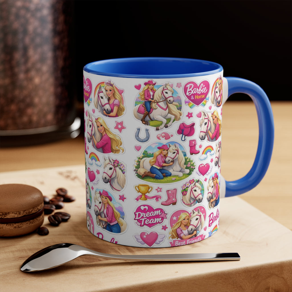 Colorful Accent Mugs, 11oz