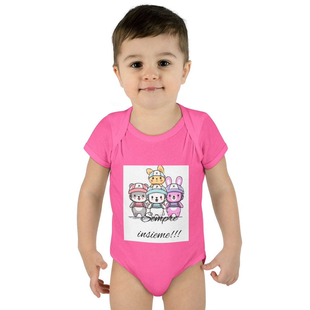 Infant Baby Rib Bodysuit