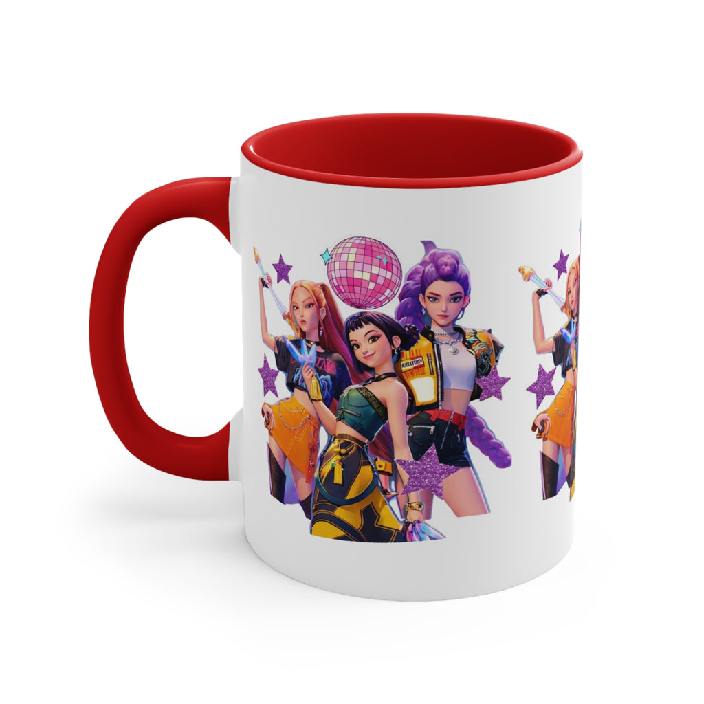 Colorful Accent Mugs, 11oz