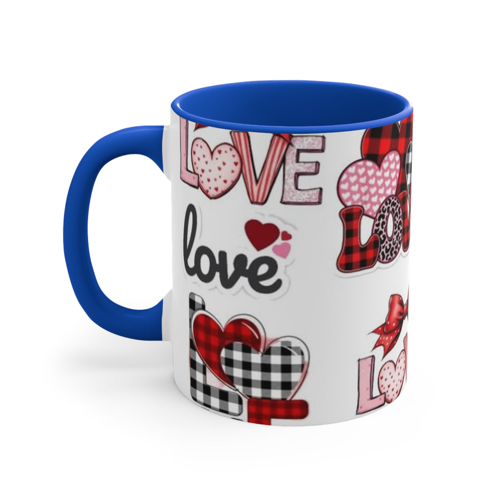 Colorful Accent Mugs, 11oz