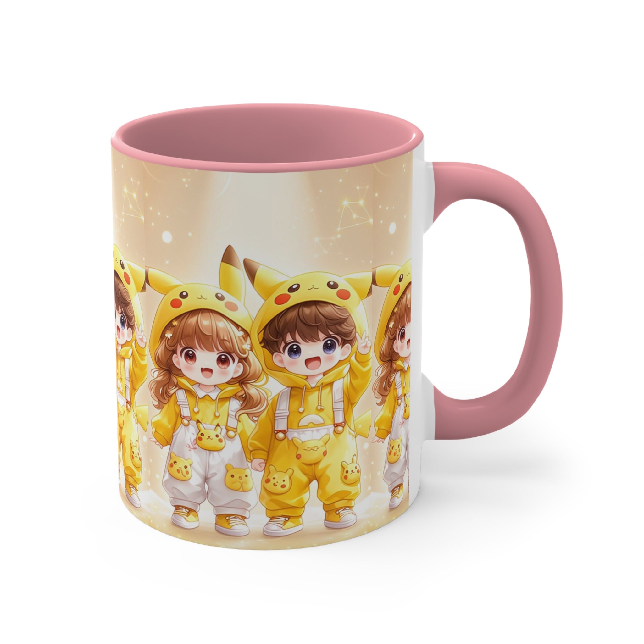 Colorful Accent Mugs, 11oz