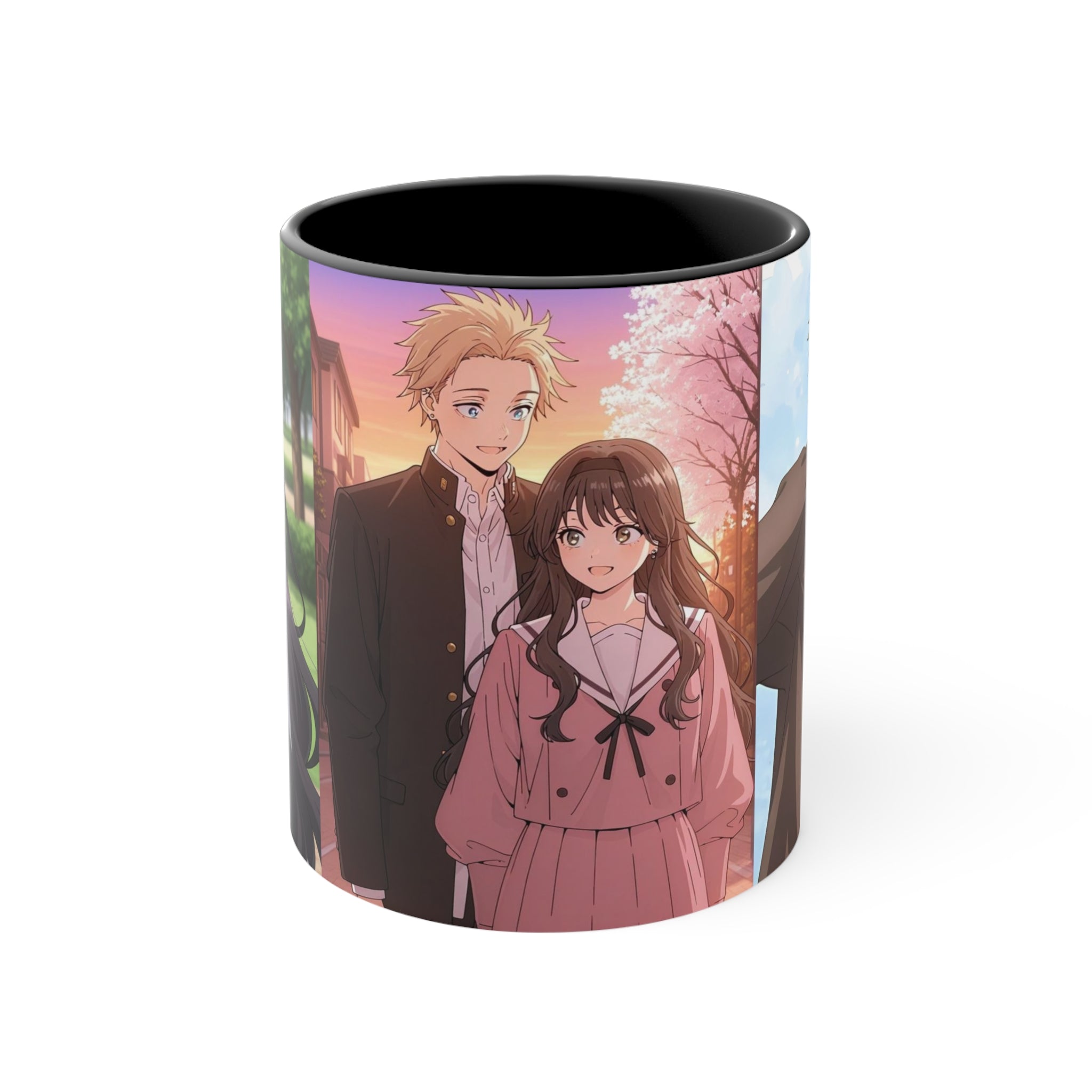 Colorful Accent Mugs, 11oz