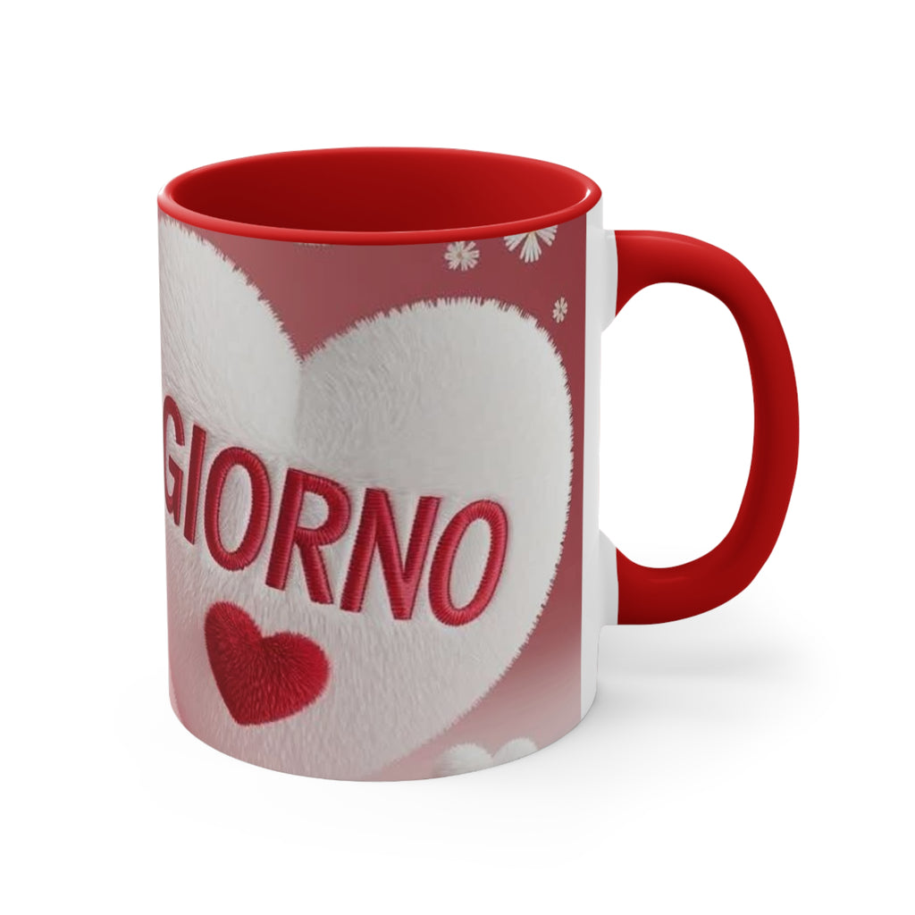 Colorful Accent Mugs, 11oz