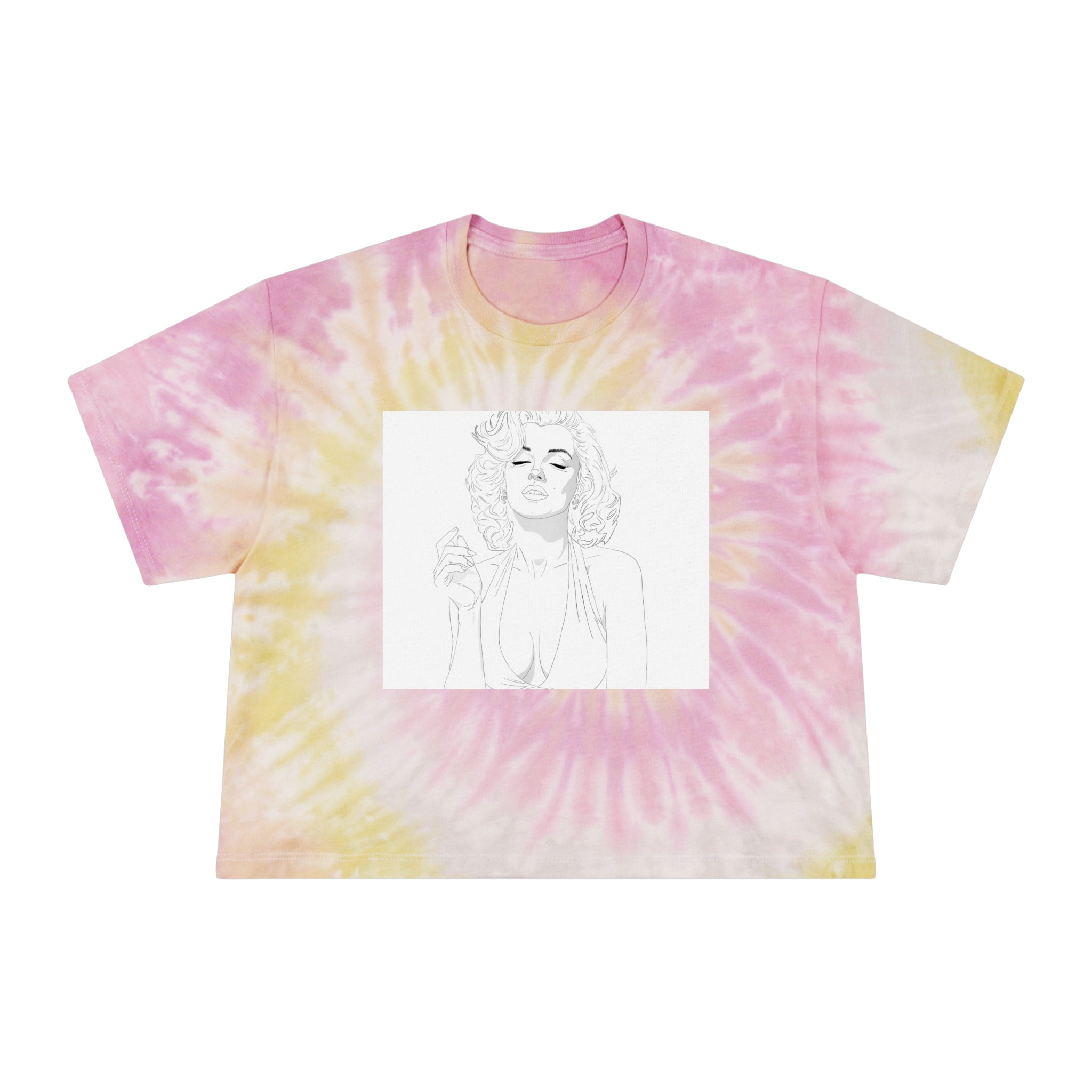 Women's Tie-Dye Crop Tee