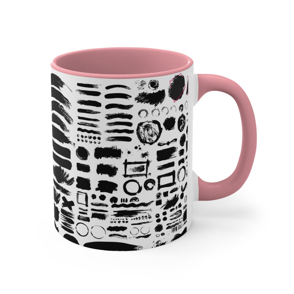 Colorful Accent Mugs, 11oz
