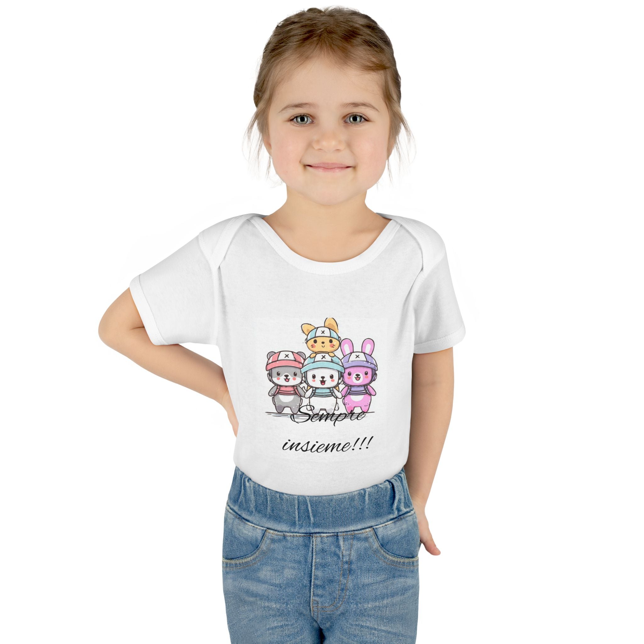 Infant Baby Rib Bodysuit