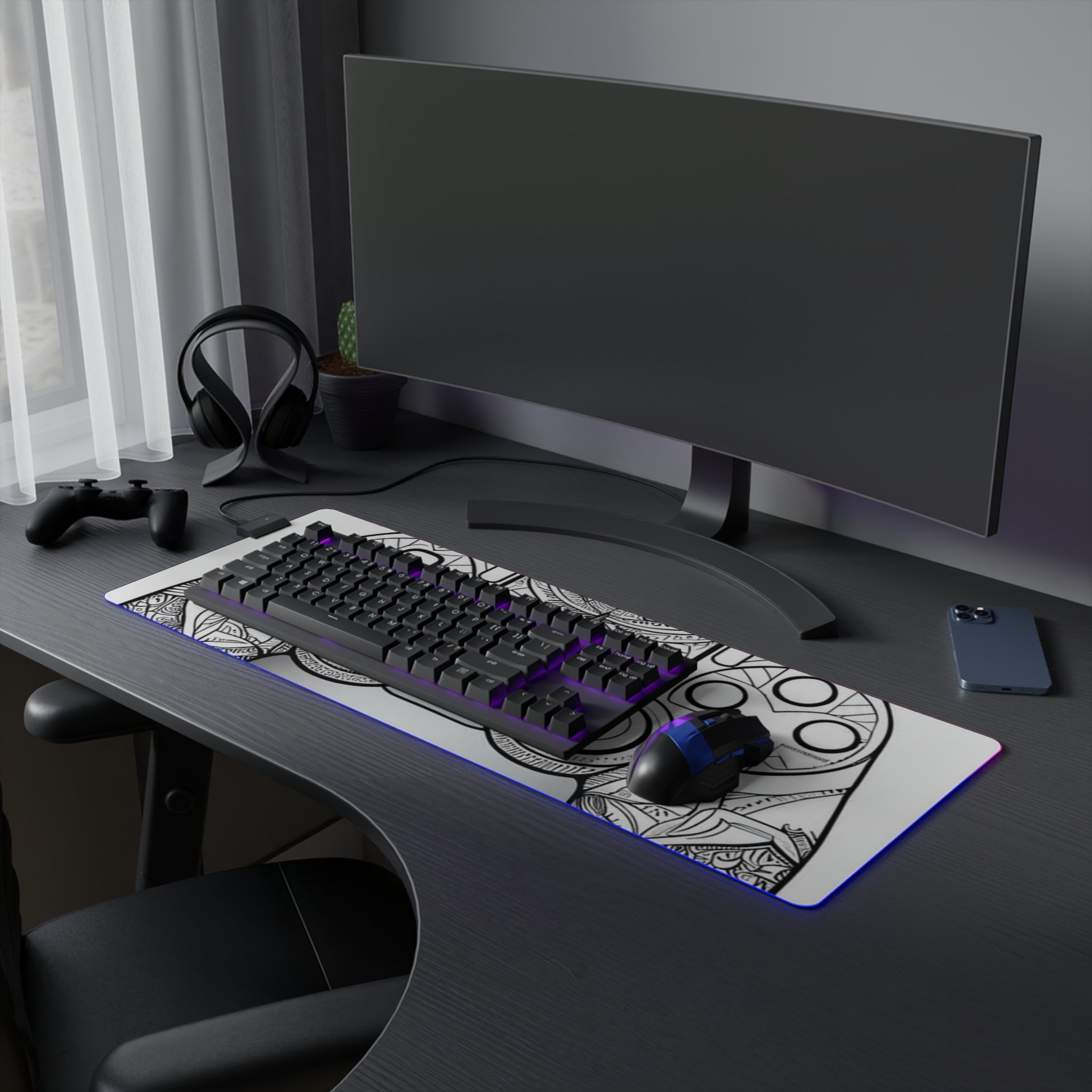 LED Gaming Mouse Pad