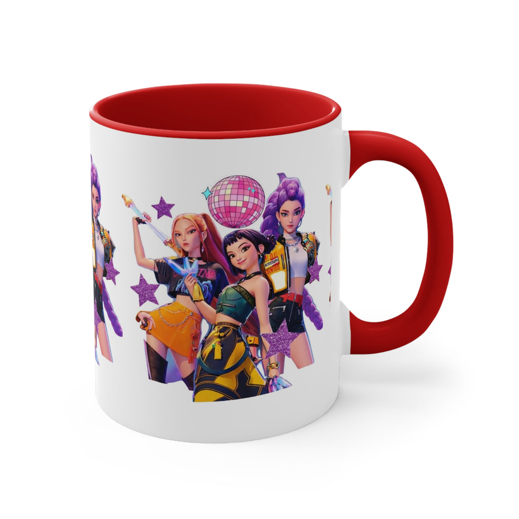 Colorful Accent Mugs, 11oz