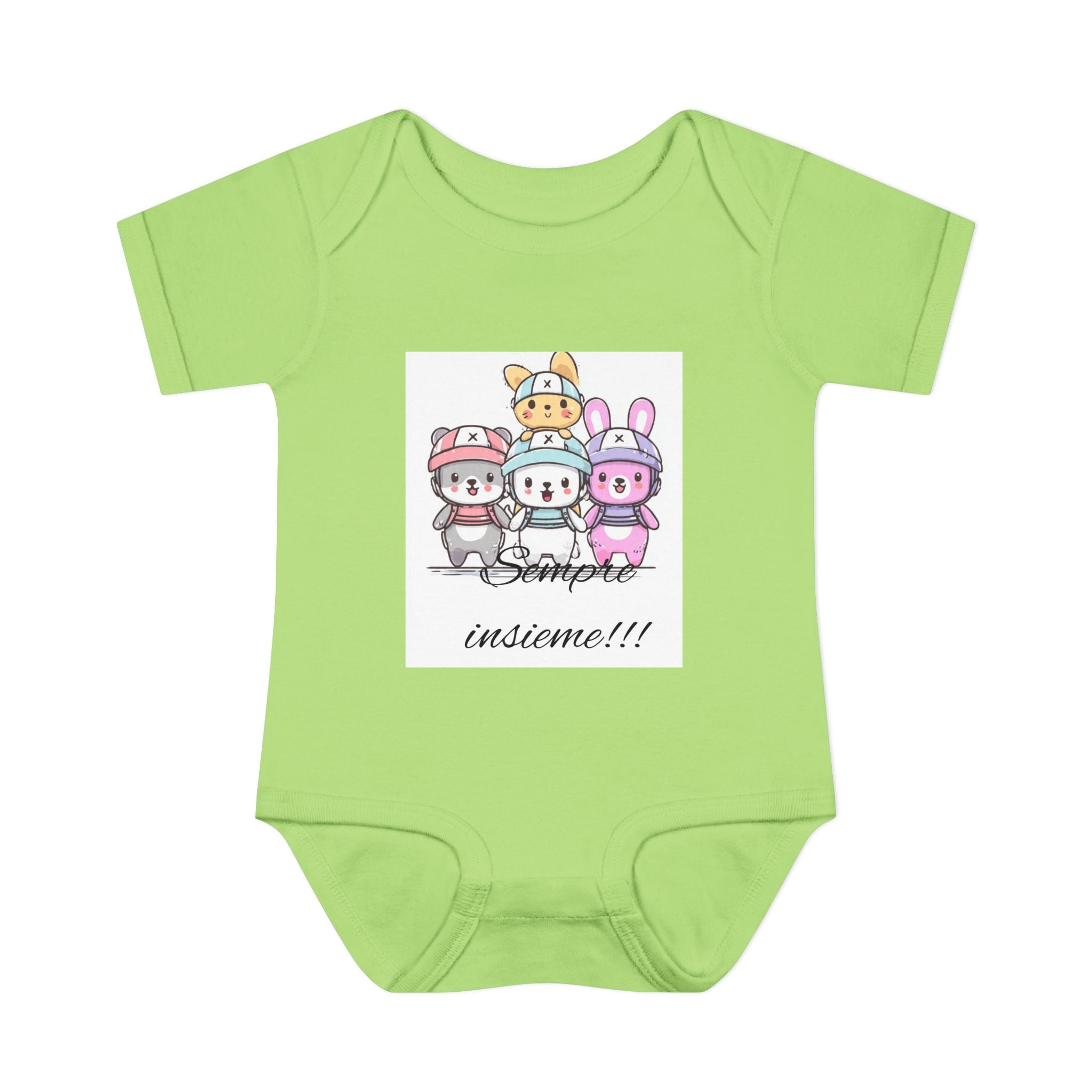 Infant Baby Rib Bodysuit
