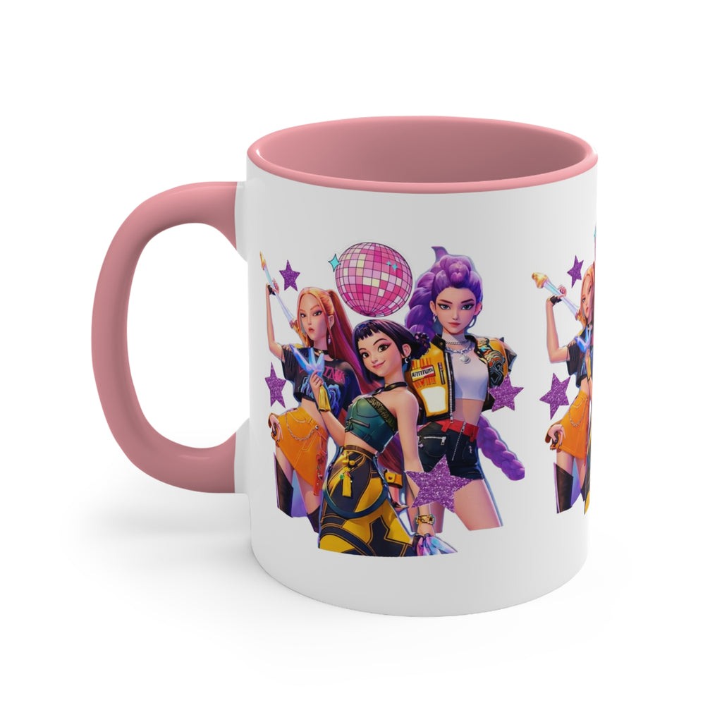 Colorful Accent Mugs, 11oz