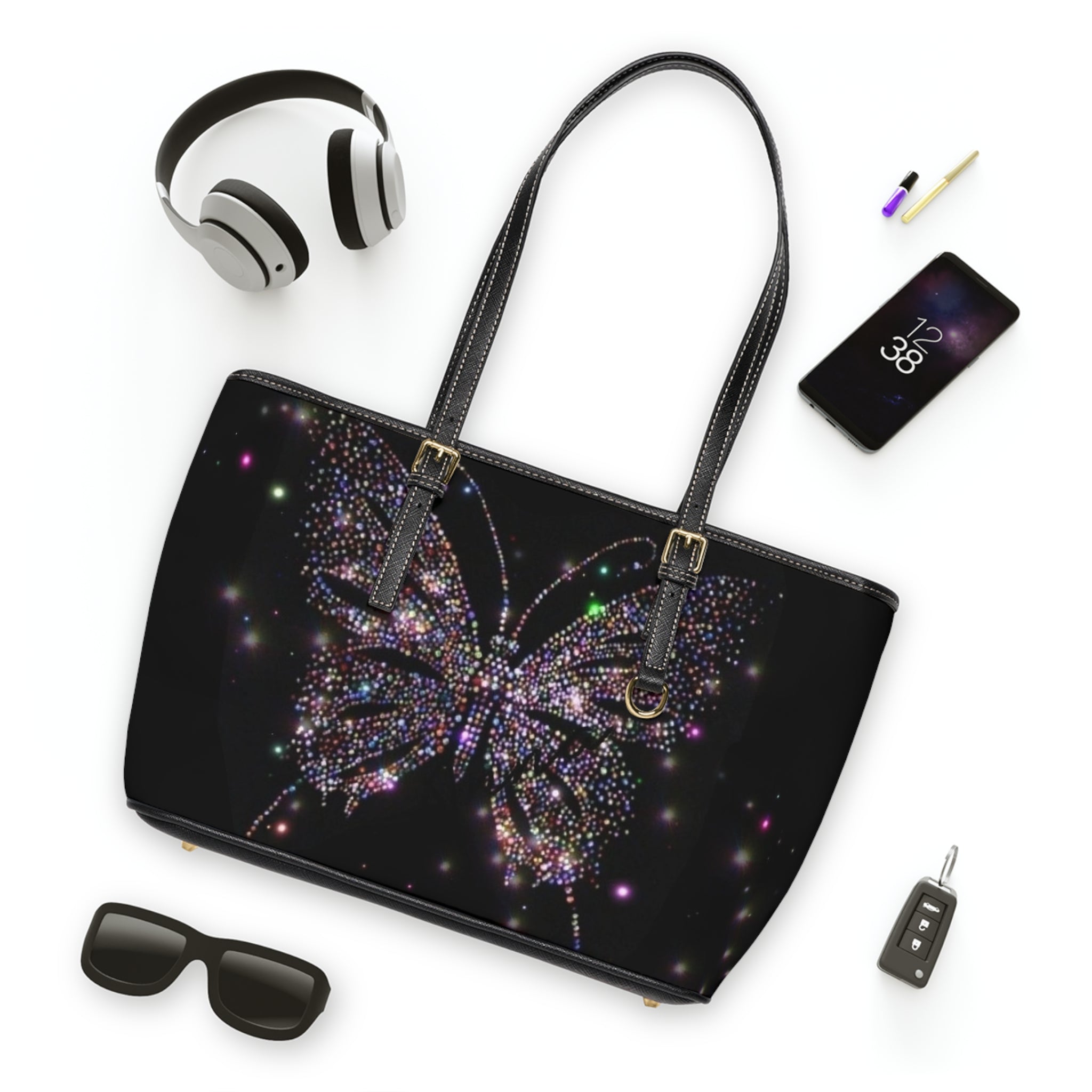 PU Leather Shoulder Bag
