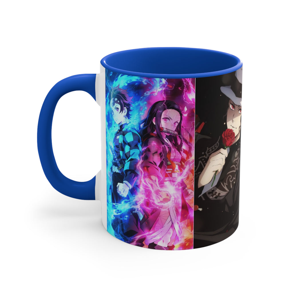 Colorful Accent Mugs, 11oz