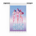 K-Pop Demon Hunters Sheer Window Curtain | Anime Idol Trio Poster Print