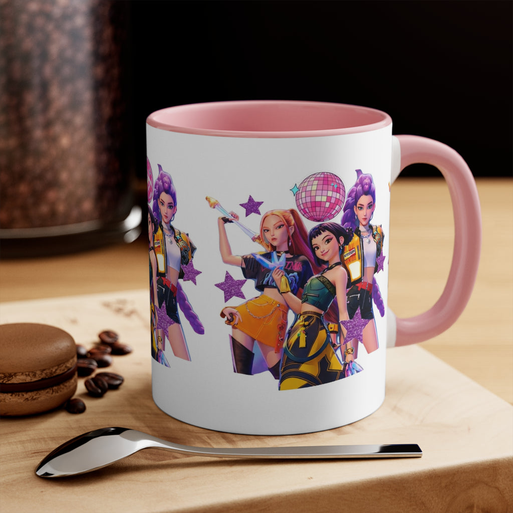 Colorful Accent Mugs, 11oz