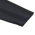 Manica felpa leggera nera, tessuto compatto elasticizzato