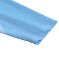 Felpa leggera con cappuccio, manica in tessuto azzurro chiaro
