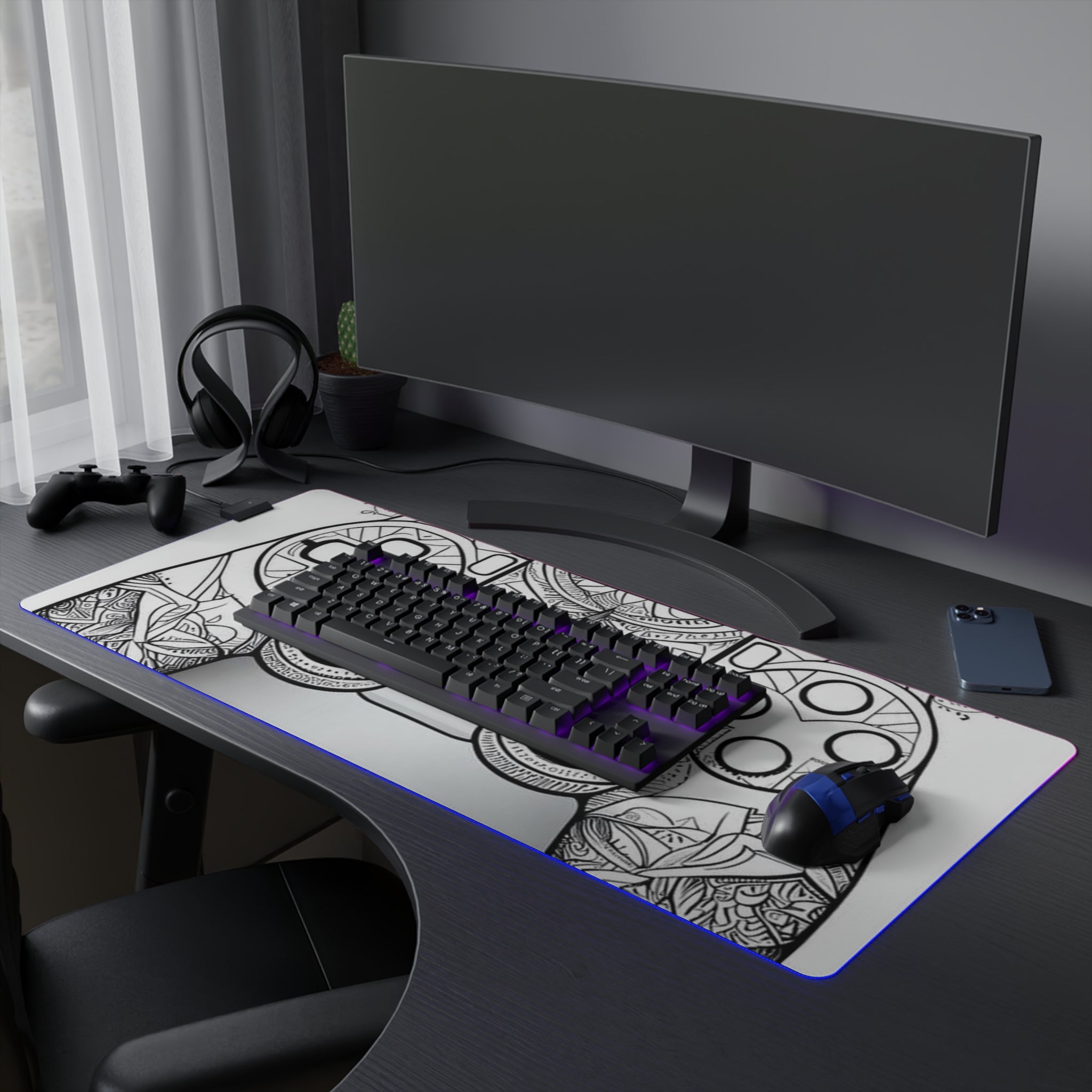 LED Gaming Mouse Pad