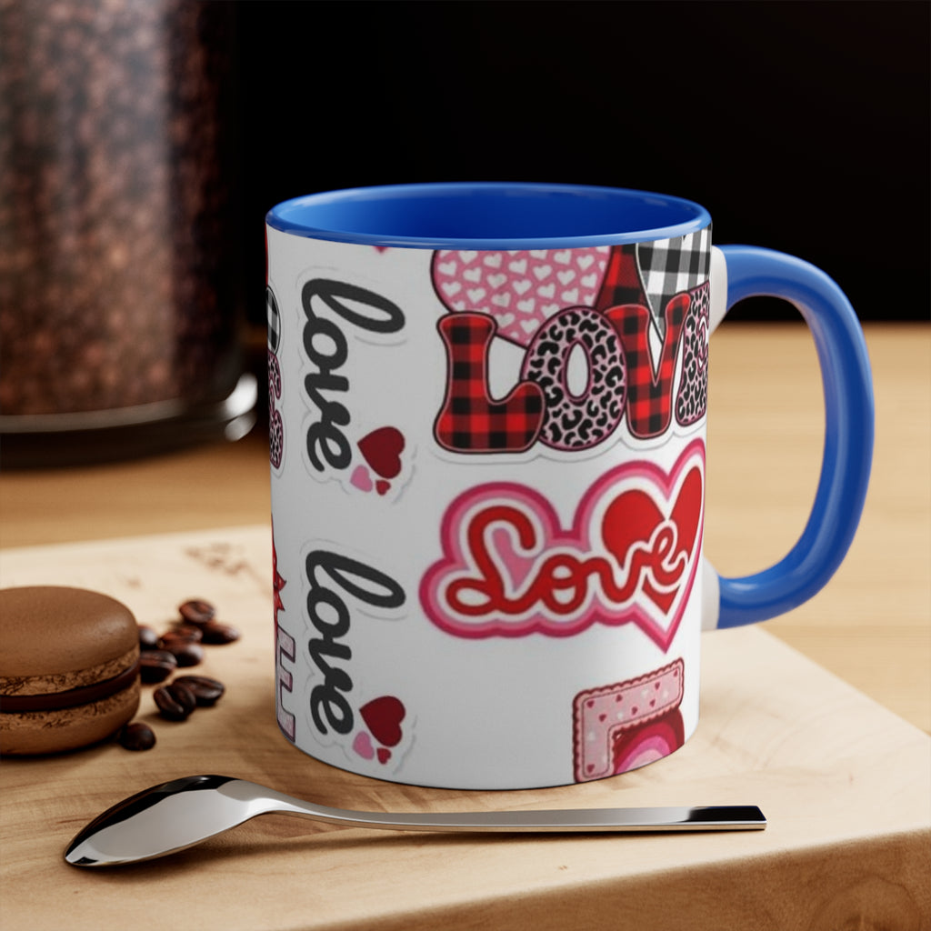 Colorful Accent Mugs, 11oz