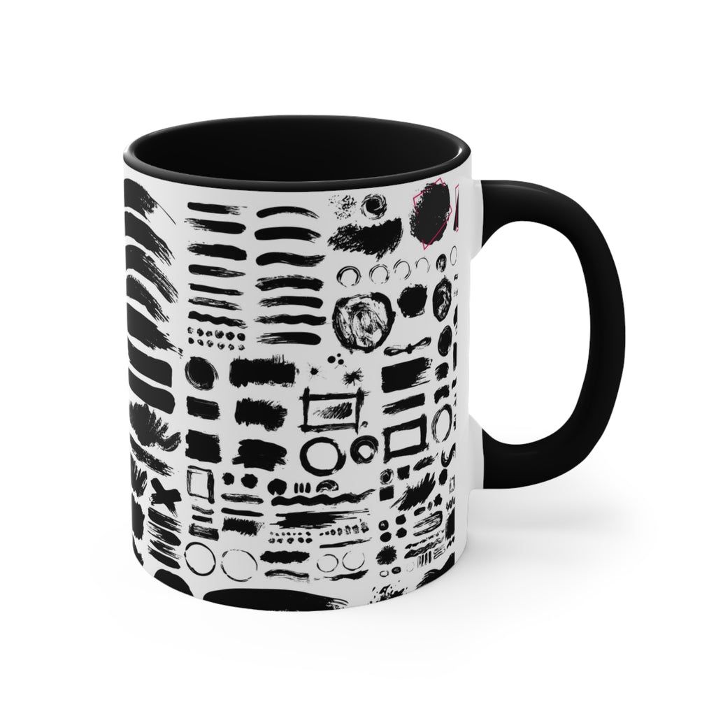 Colorful Accent Mugs, 11oz