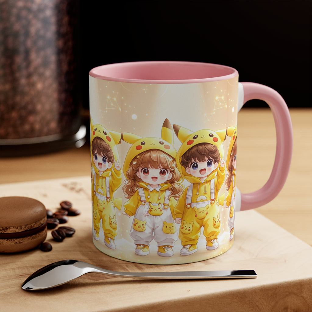 Colorful Accent Mugs, 11oz