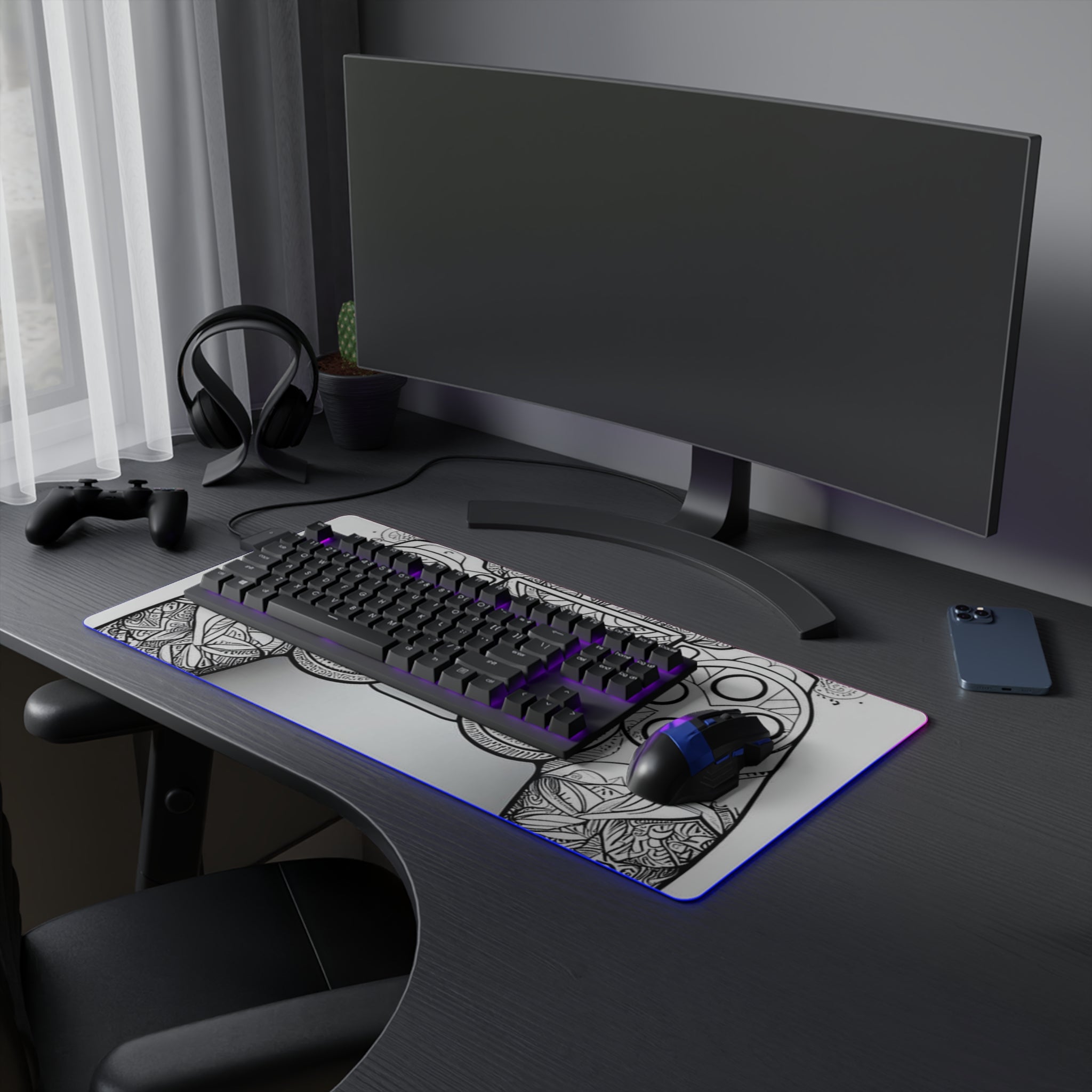 LED Gaming Mouse Pad