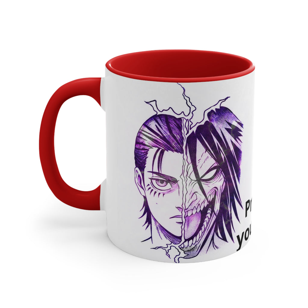 Colorful Accent Mugs, 11oz