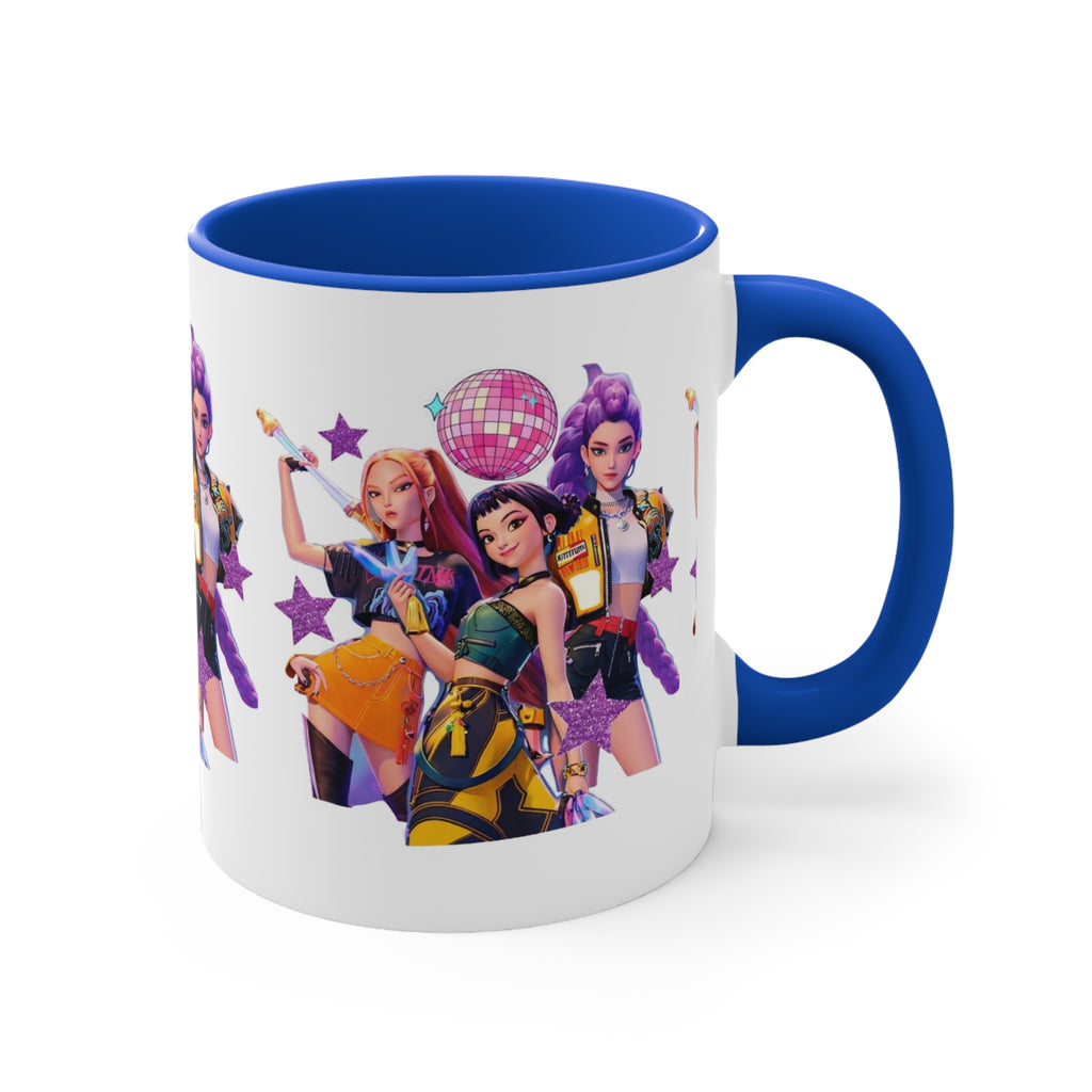 Colorful Accent Mugs, 11oz