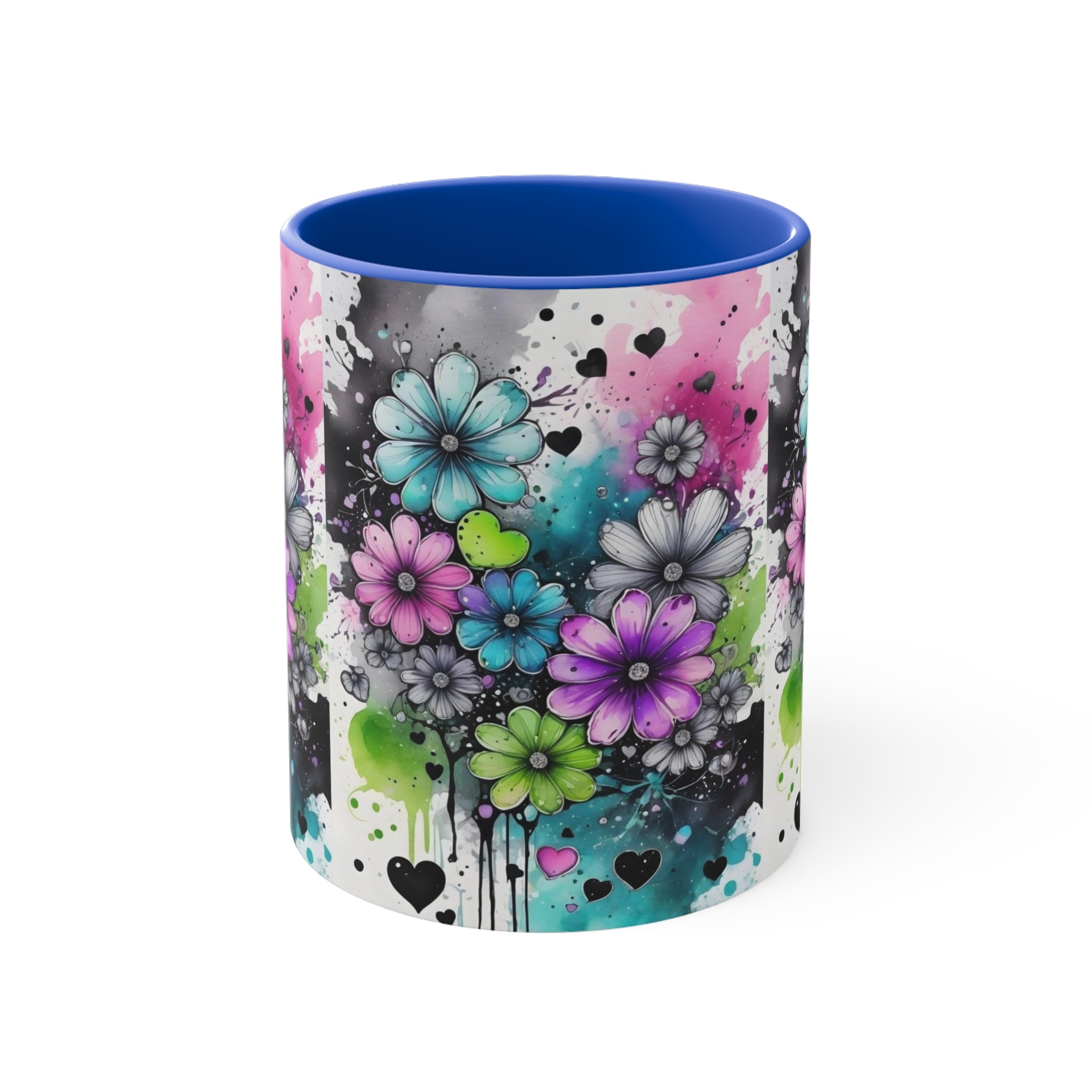 Colorful Accent Mugs, 11oz