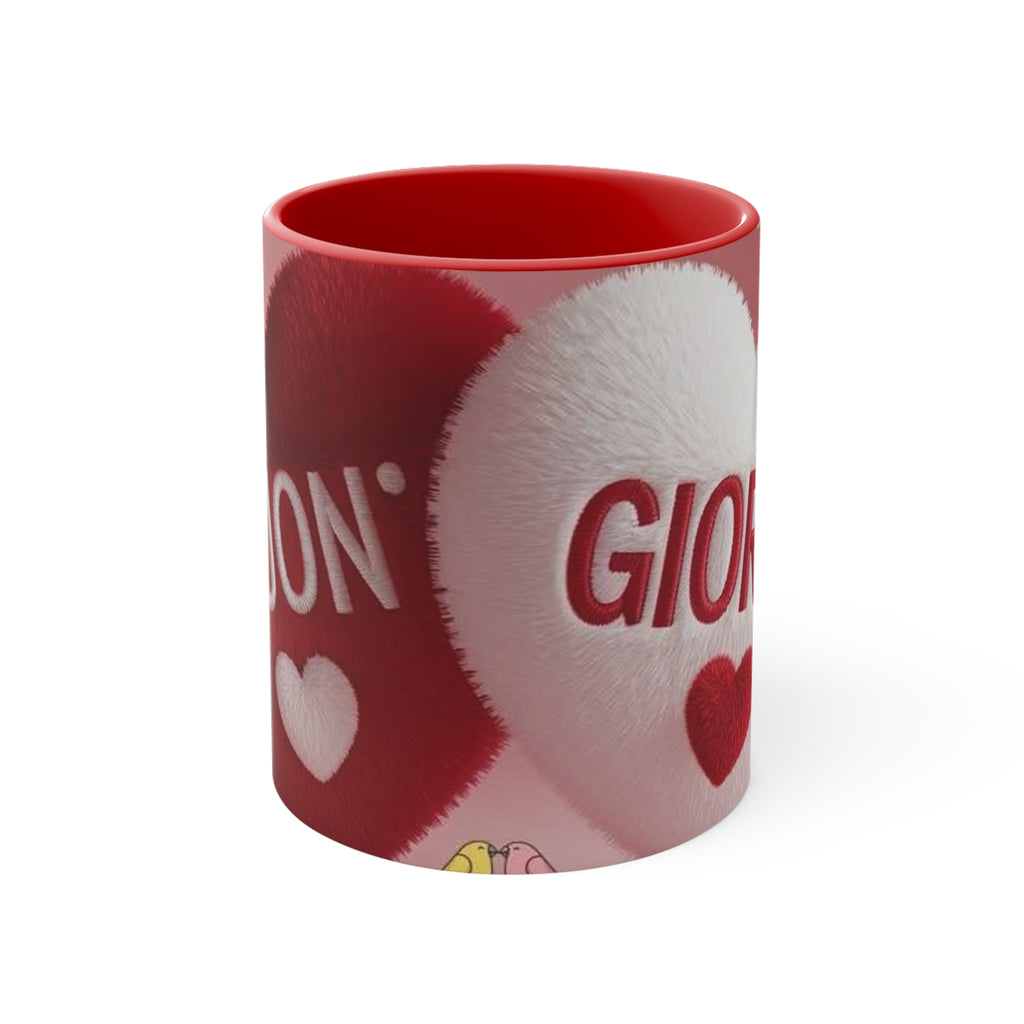 Colorful Accent Mugs, 11oz
