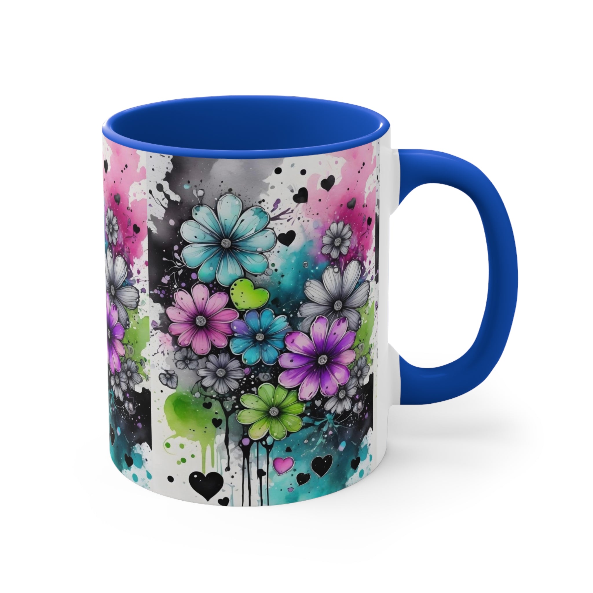 Colorful Accent Mugs, 11oz