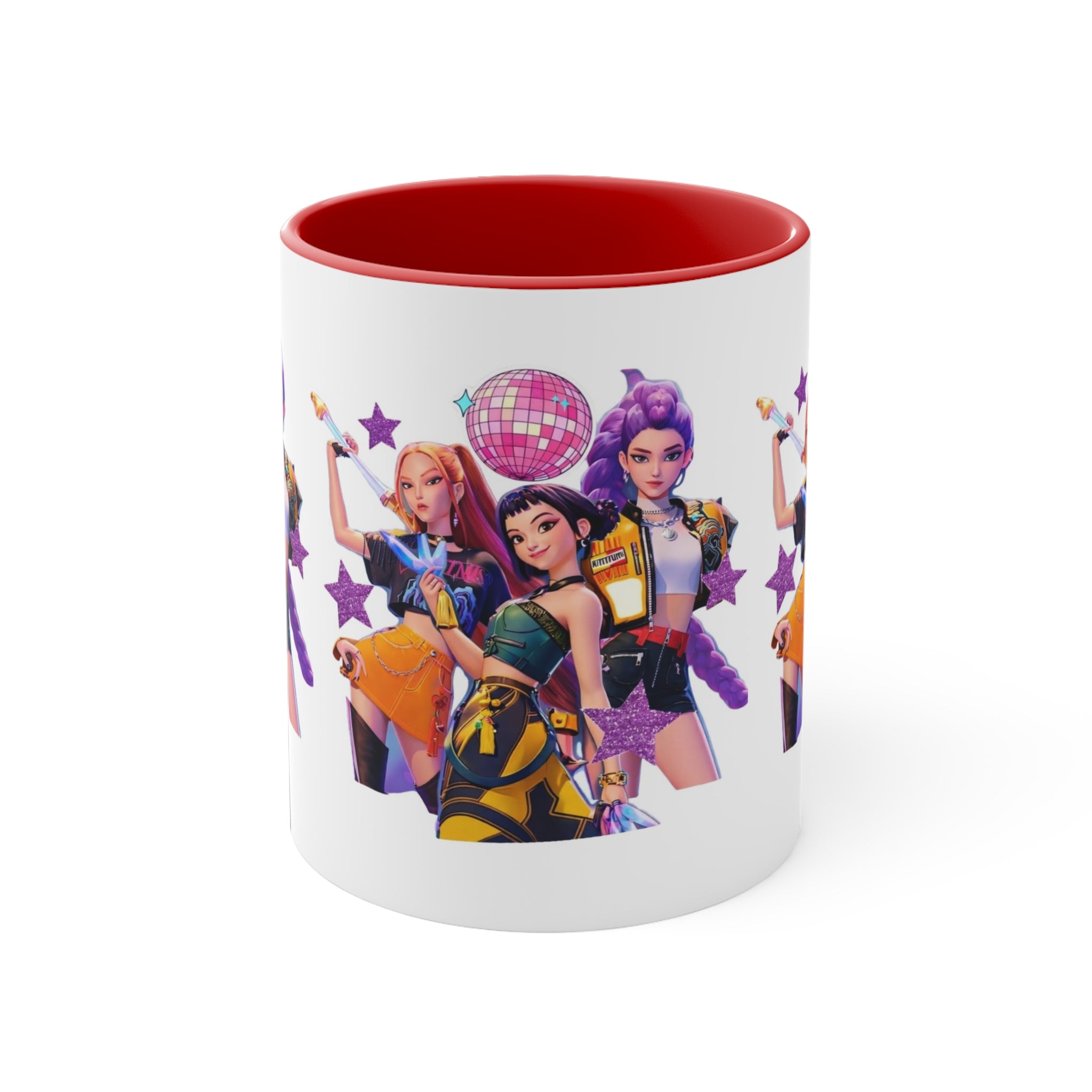 Colorful Accent Mugs, 11oz