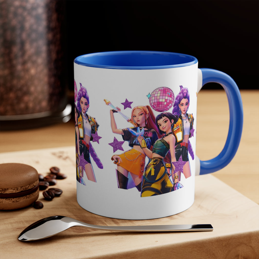Colorful Accent Mugs, 11oz