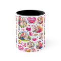 Colorful Accent Mugs, 11oz